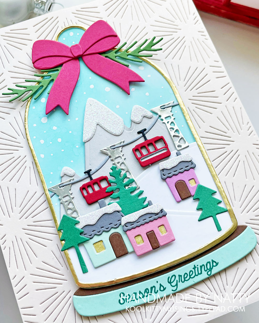 Festive Fridays | Season’s Greetings Christmas Cloche