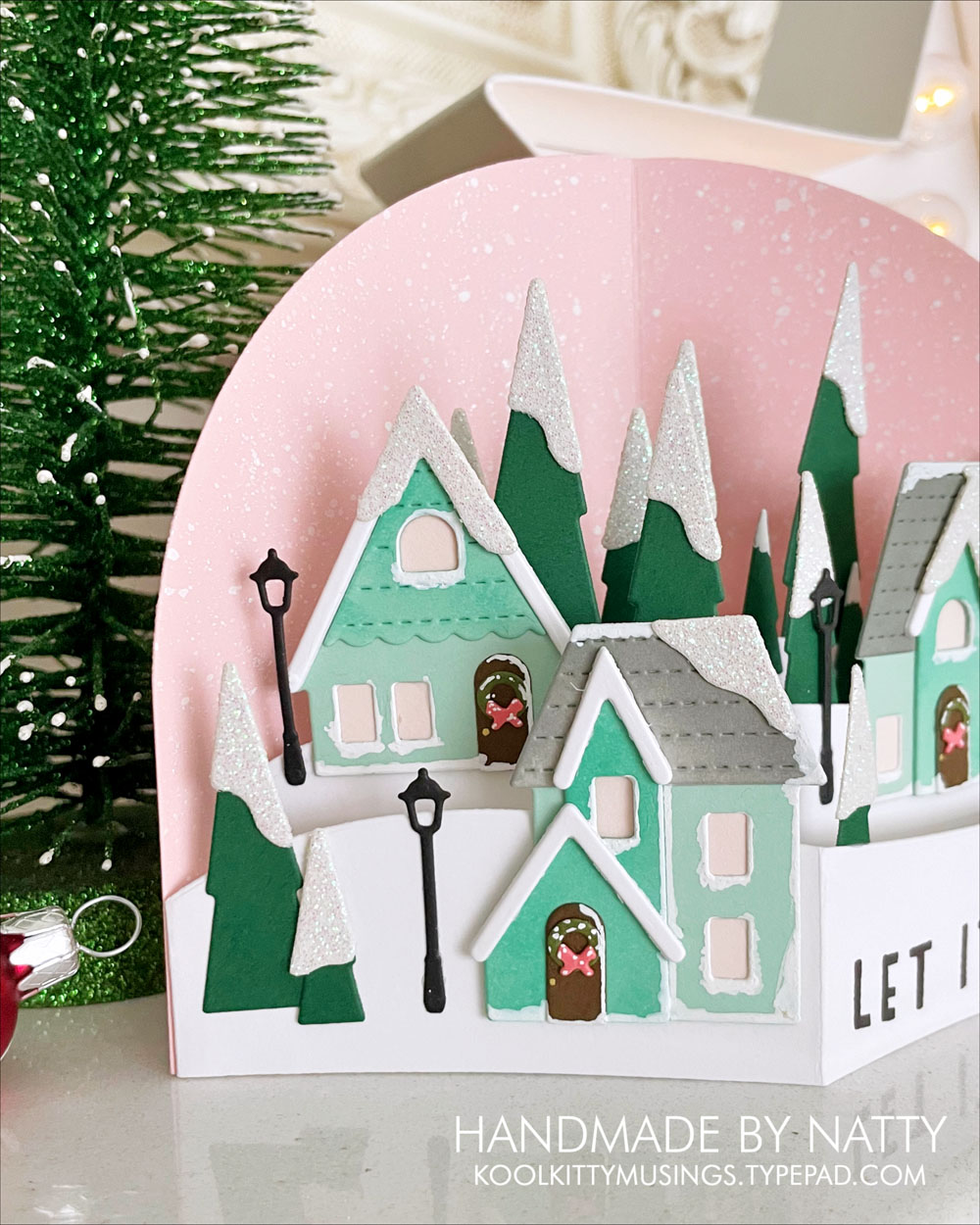 Home for the Holidays Snowy Scene | Concord & 9th Pop-Out Stacks Base Dies