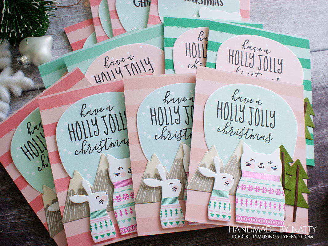 Sweater weather cards