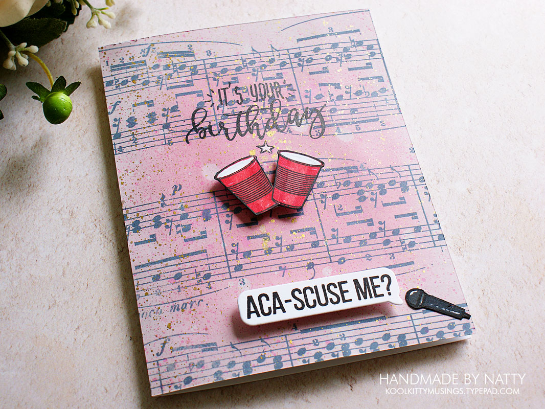 Let the Music Play | Daring Cardmakers Challenge