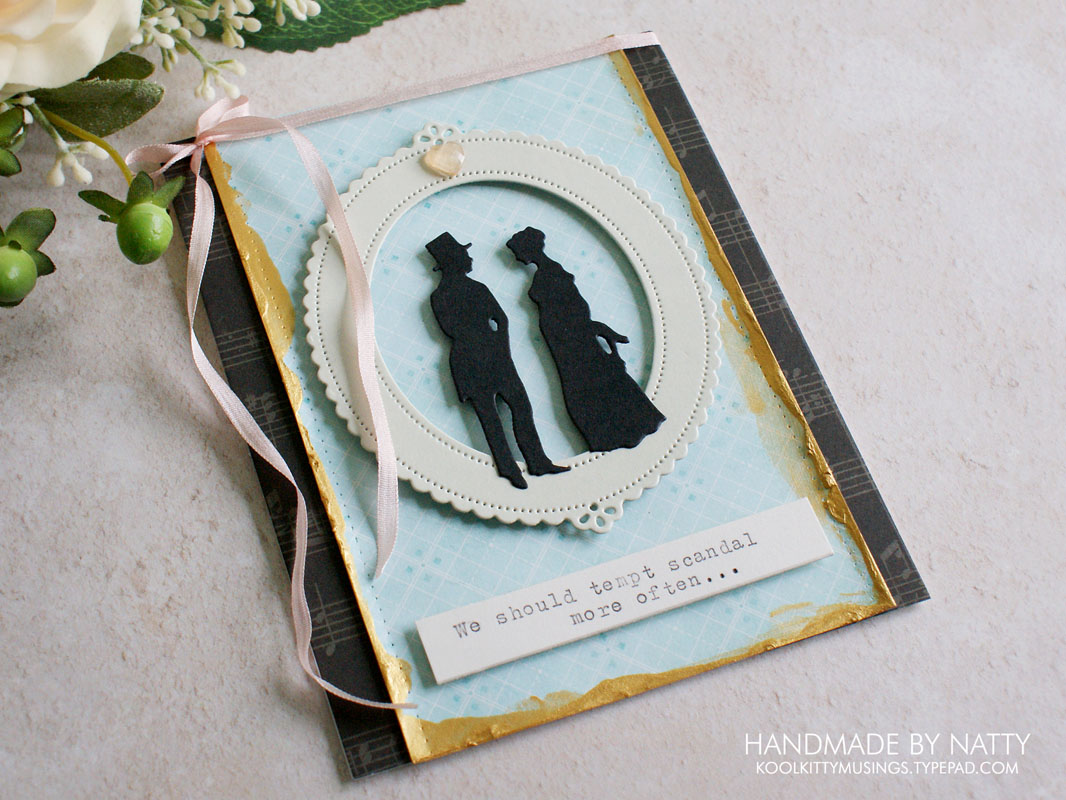 Kiss, Kiss | Daring Cardmakers Challenge