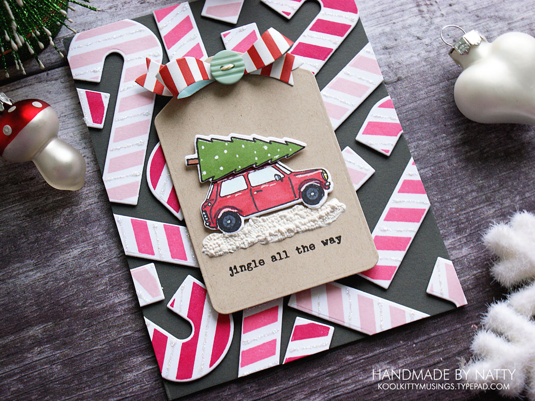 Candy Corn and Peppermint Fondant | Daring Cardmakers Challenge