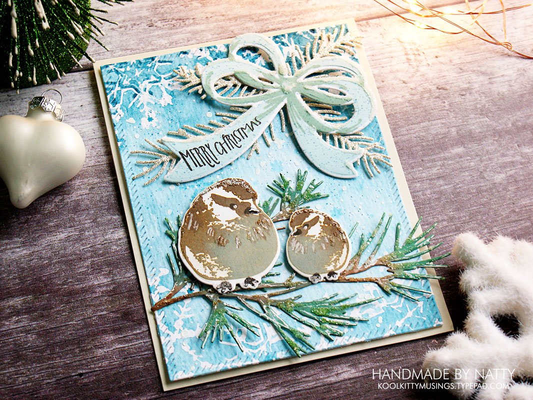 Silver, Aqua, and a Dash… | Daring Cardmakers Challenge