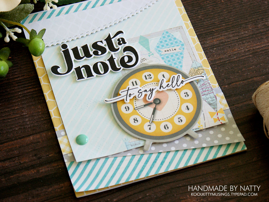 In the Nick of Time | Daring Cardmakers Challenge