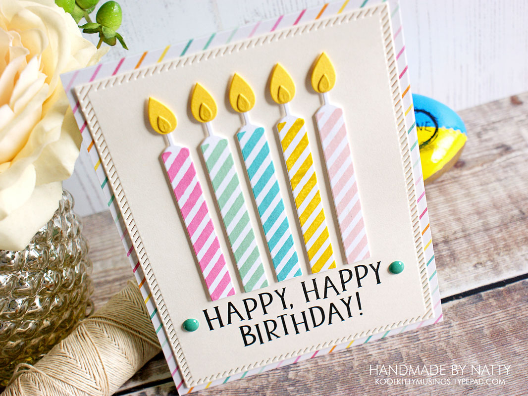 Cakes and Candles | Daring Cardmakers Challenge