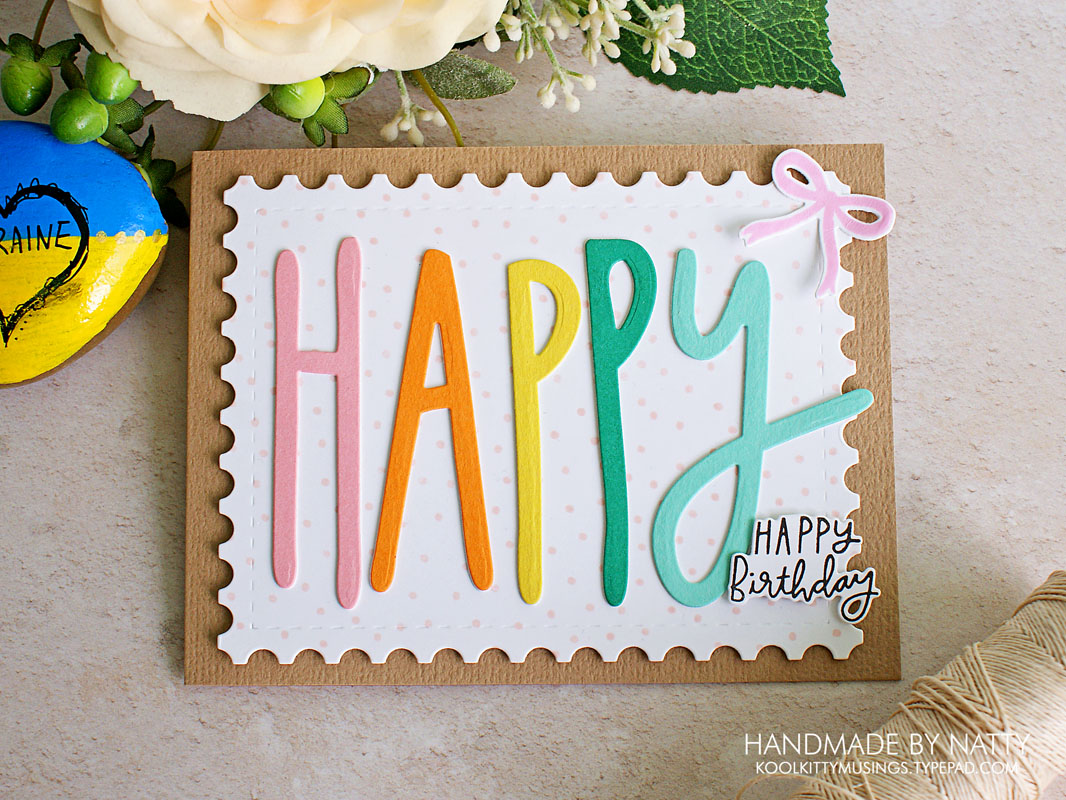 Be Happy | Daring Cardmakers Challenge