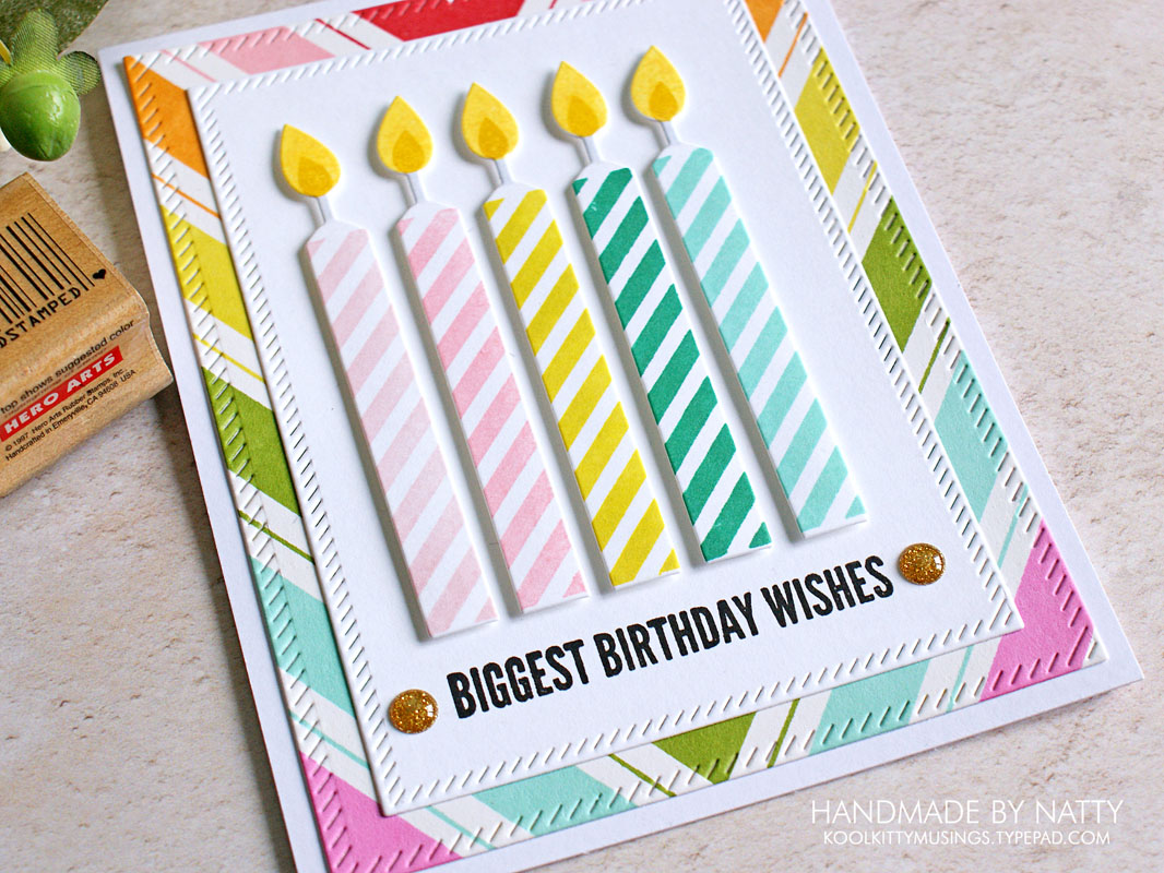 Waxing Lyrical | Daring Cardmakers Challenge