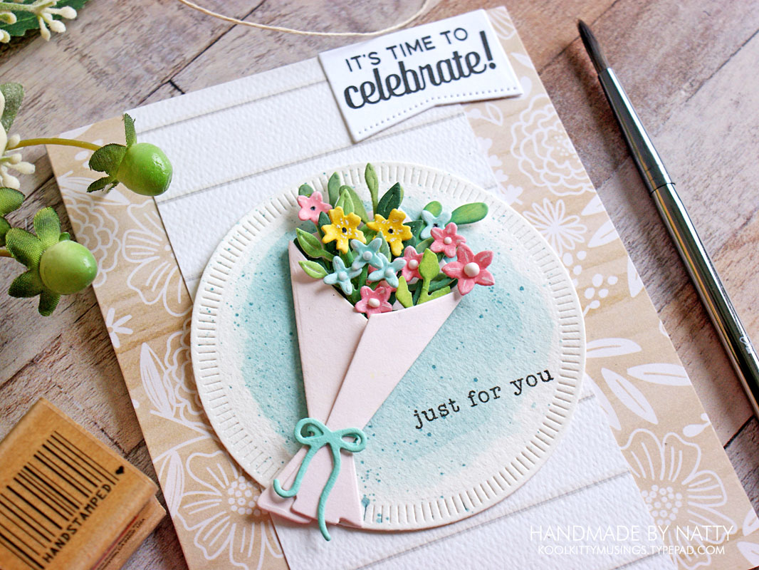 Time to Celebrate | The Greetery It’s a Wrap Mini Posy Pocket