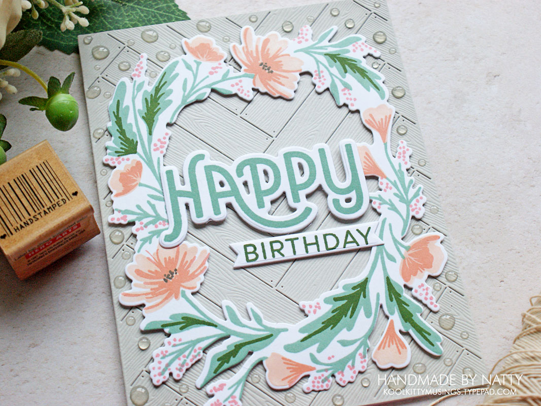 Out with the old, in with the new | The Greetery Print Shop Floral Frame