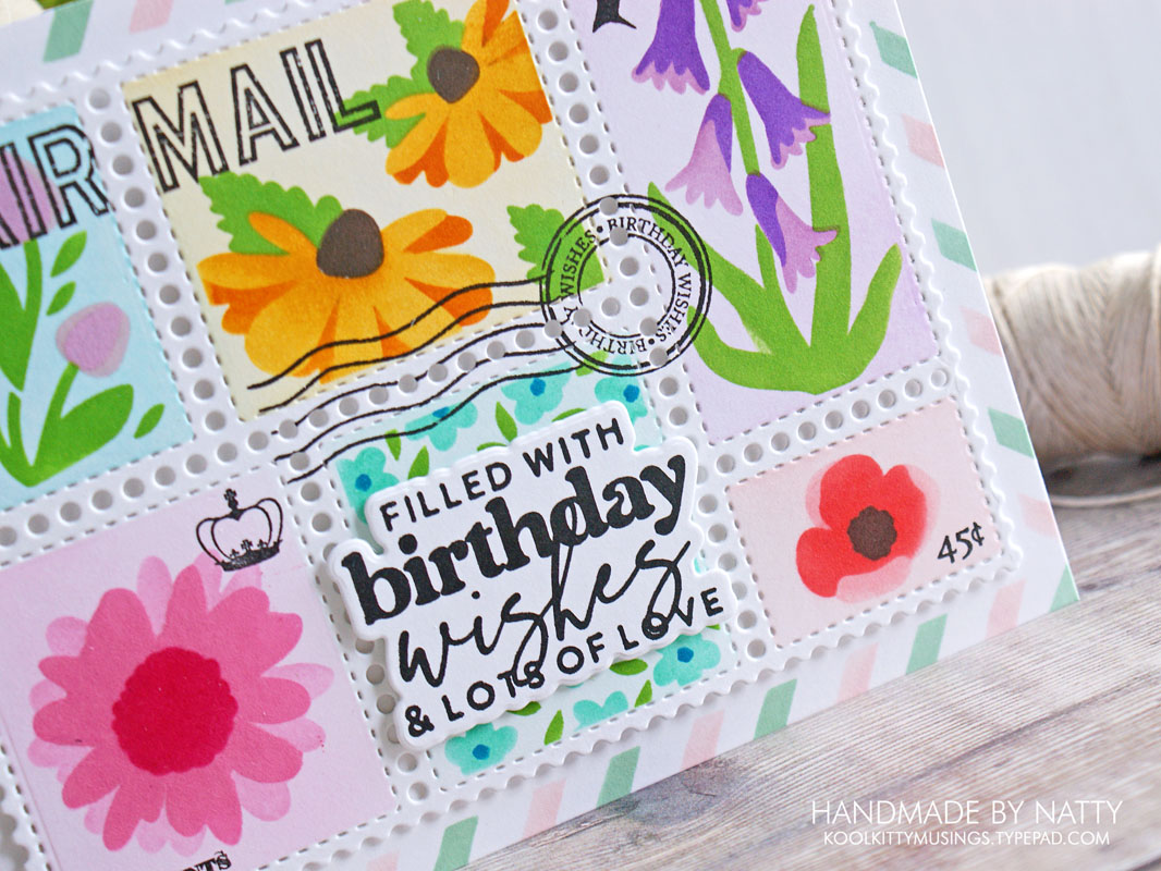 Showers and Flowers | Daring Cardmakers Challenge