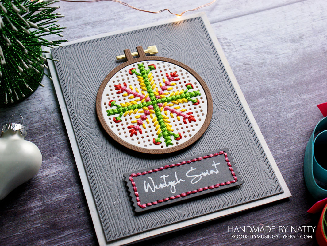 2020 Christmas Countdown | Day 39 (Stitched Greetings)