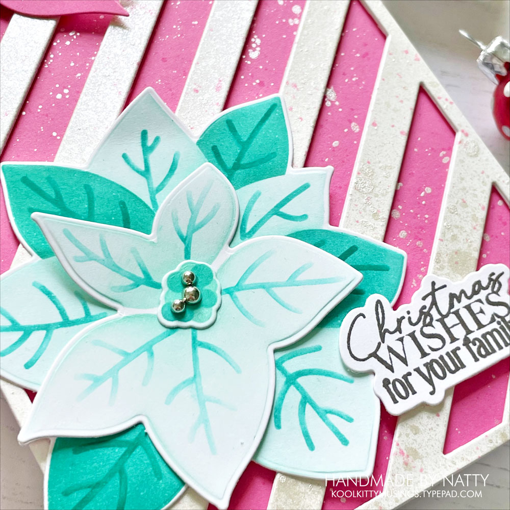 Christmas Wishes | Waffle Flower Poinsettia Die-n-Stencil