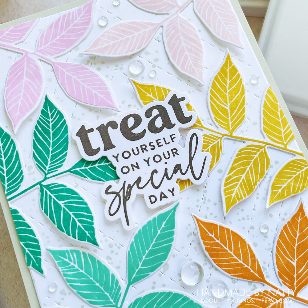 Leafy Lushness | Daring Cardmakers Challenge
