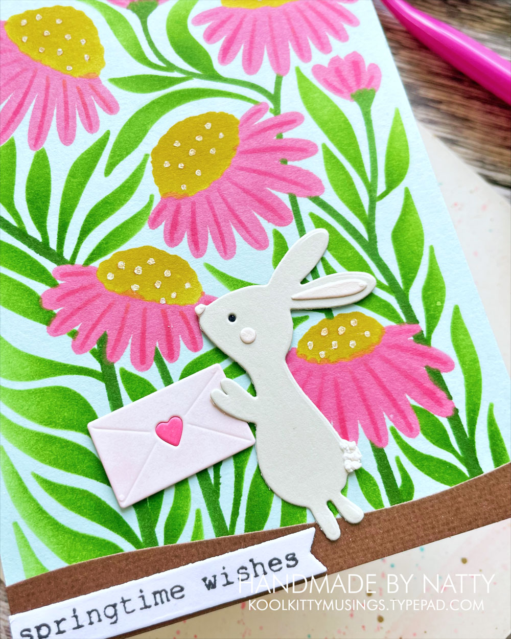 Springtime Wishes | Spellbinders Coneflowers