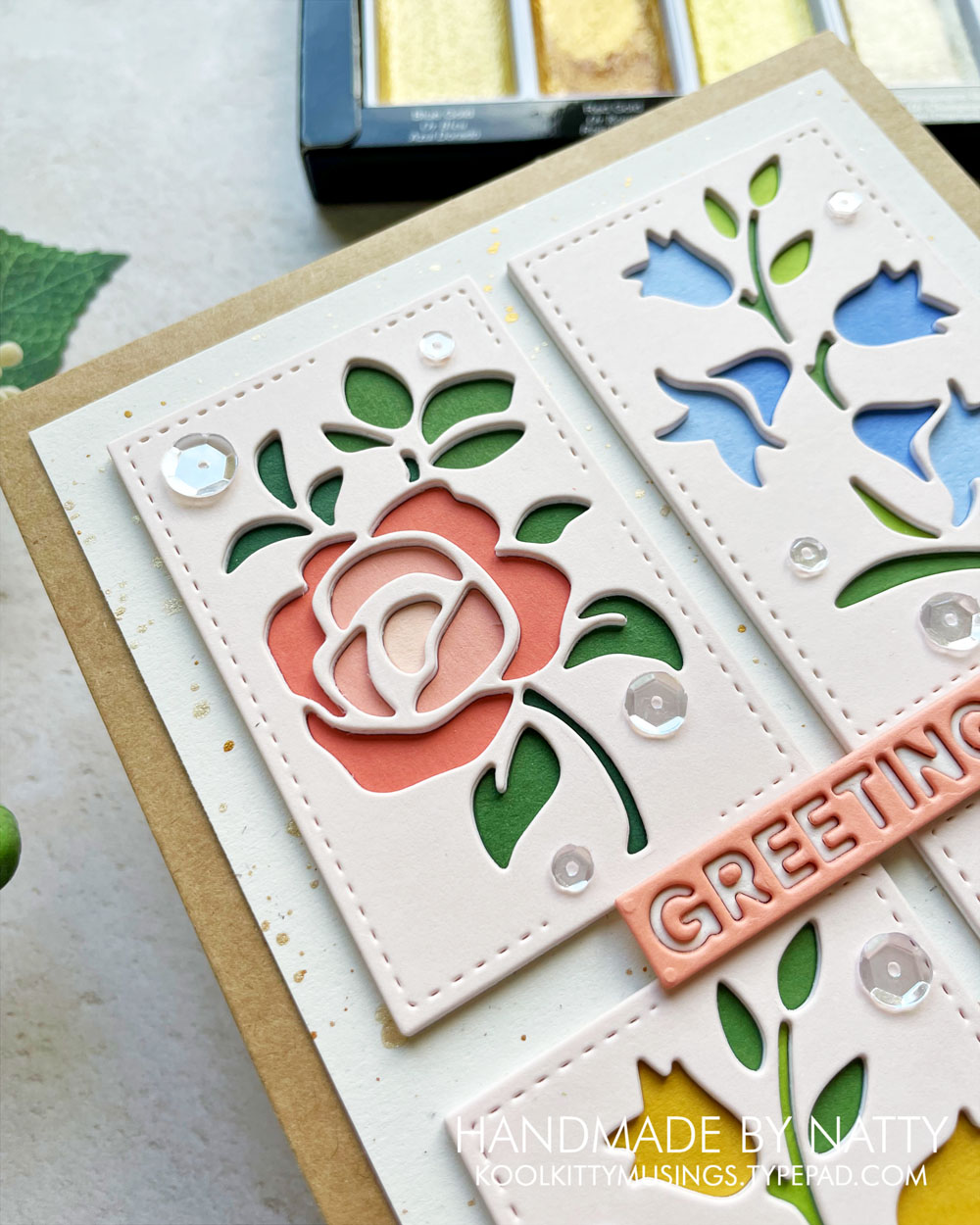 Framed Flower Greetings | A Pocketful of Happiness