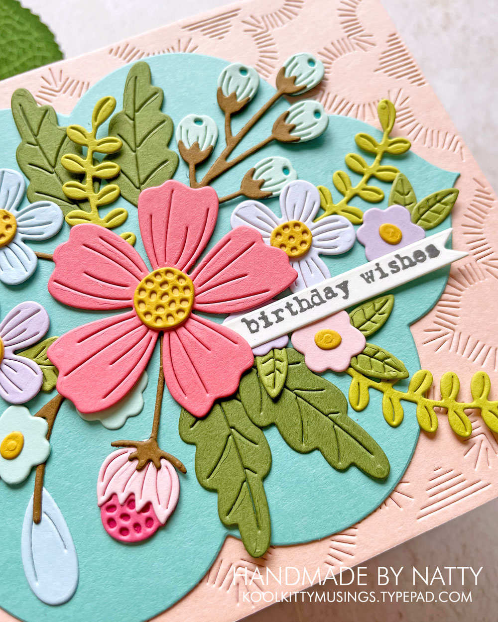 Birthday Wishes | Spellbinders Be Bold Blooms