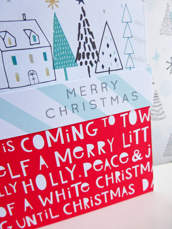 2016 card challenge – March Christmas prompt catch-up