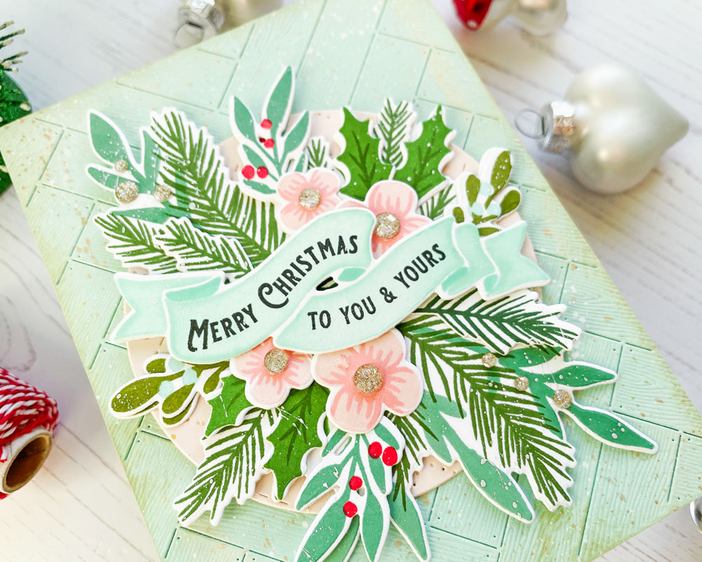 Merry Christmas to You & Yours | The Greetery Banner & Bough
