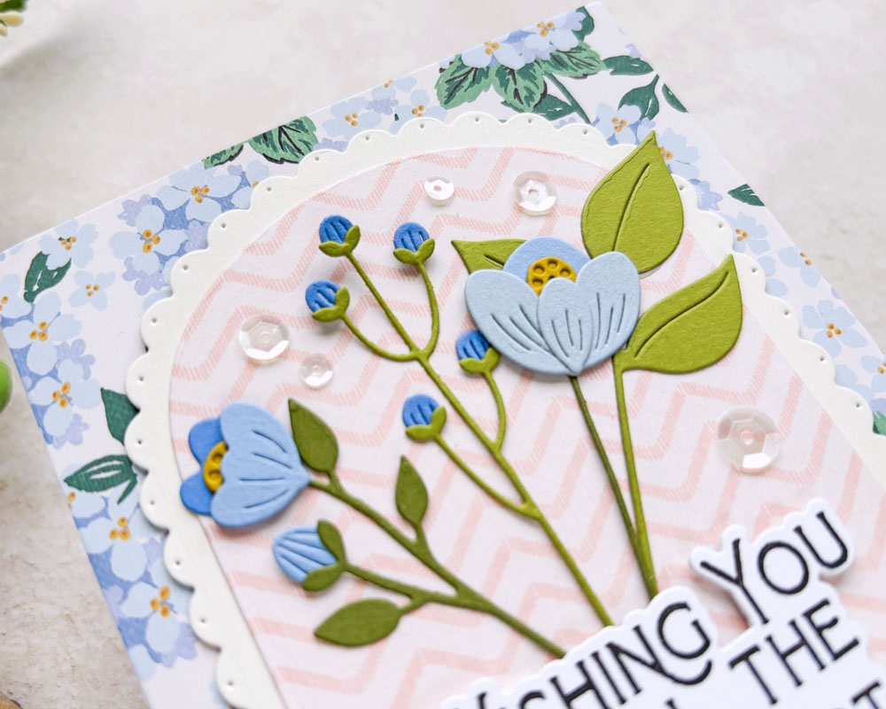 Wishing You All the Best | Spellbinders Sealed Bouquet