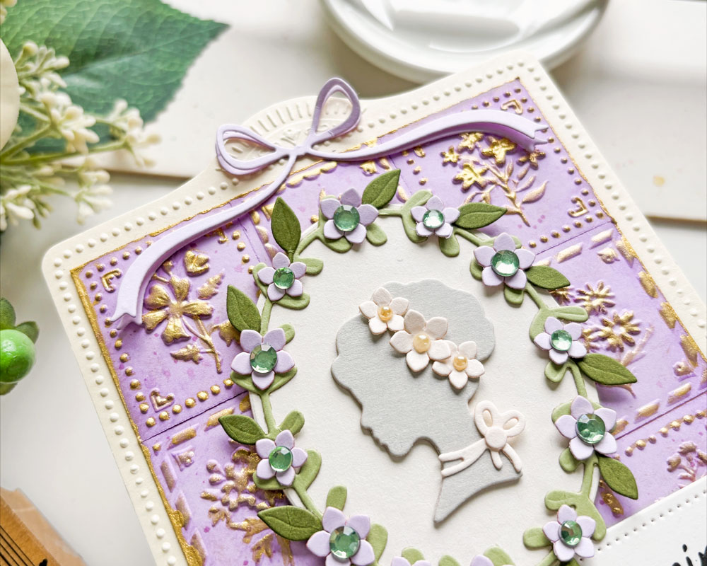 Name Day Wishes | Spellbinders Cameo